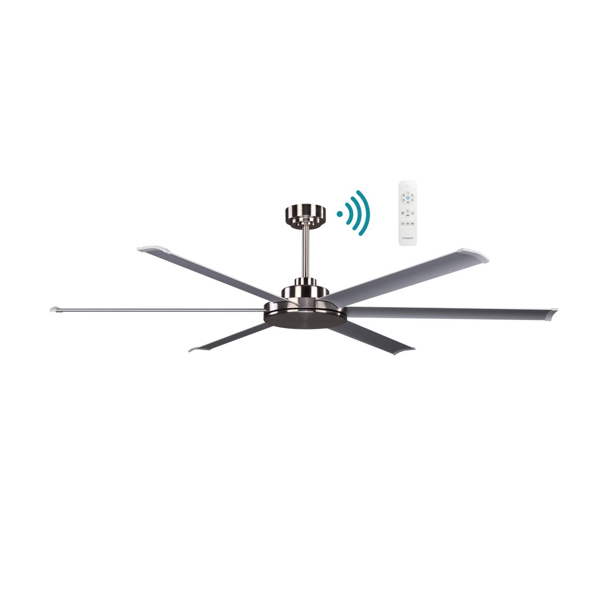 Martec Albatross II DC 65″ 72″or 84″ Smart Ceiling Fan With WIFI Remote Control