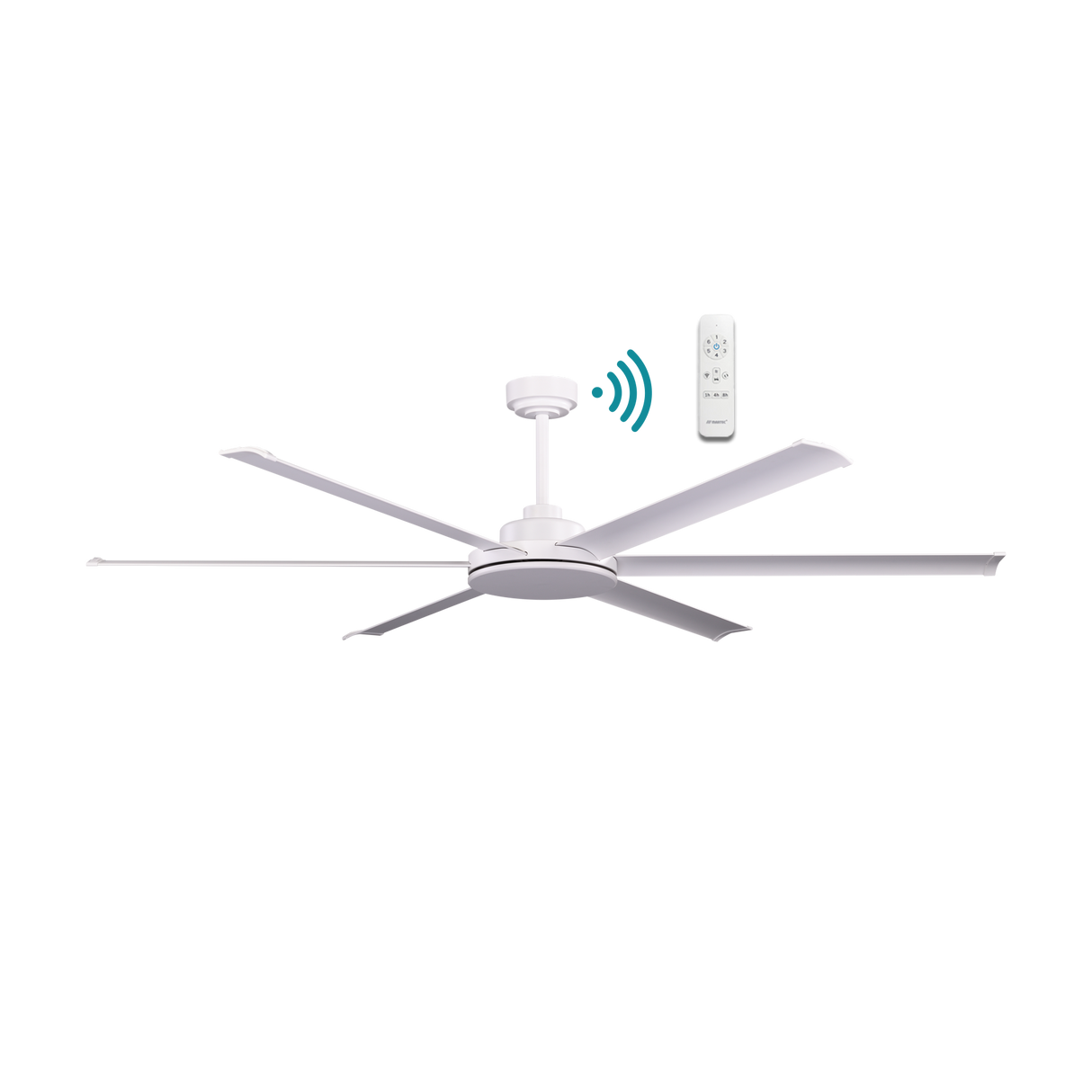 Martec Albatross II DC 65″ 72″or 84″ Smart Ceiling Fan With WIFI Remote Control