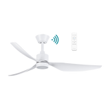 White Stylish Martec Genoa 50 inch ceiling fan for home interiors