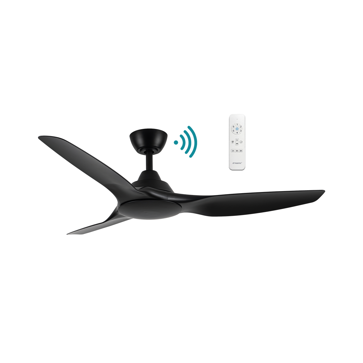 Martec Impact DC 52″ Smart Ceiling Fan With WIFI Remote Control