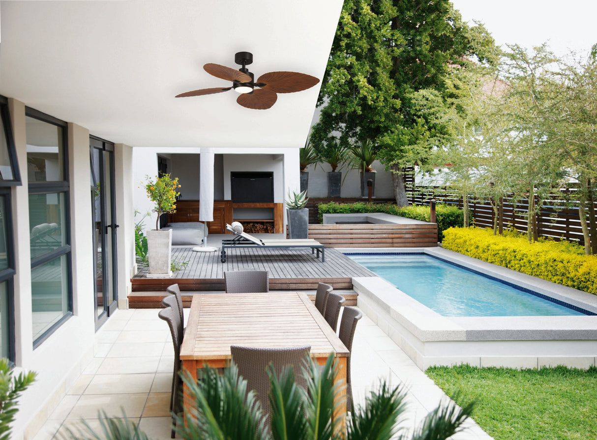 Martec Kingston DC 50″ Smart Ceiling Fan With WIFI Remote Control + LED light