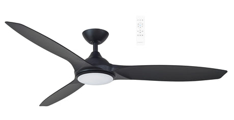 Smart home compatible Martec Newport DC ceiling fan with LED and WiFi