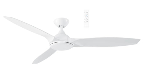 Adjustable speed Martec Newport DC 56 inch smart ceiling fan with remote