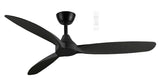 White Sleek Martec Seaforth smart ceiling fan with DC motor and WiFi.