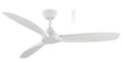 white Modern design Martec Seaforth DC ceiling fan with WiFi connectivity
