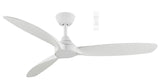 white Modern design Martec Seaforth DC ceiling fan with WiFi connectivity