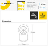 Mercator Ikuü Smart Wi-Fi Indoor Pan and Tilt Security Camera