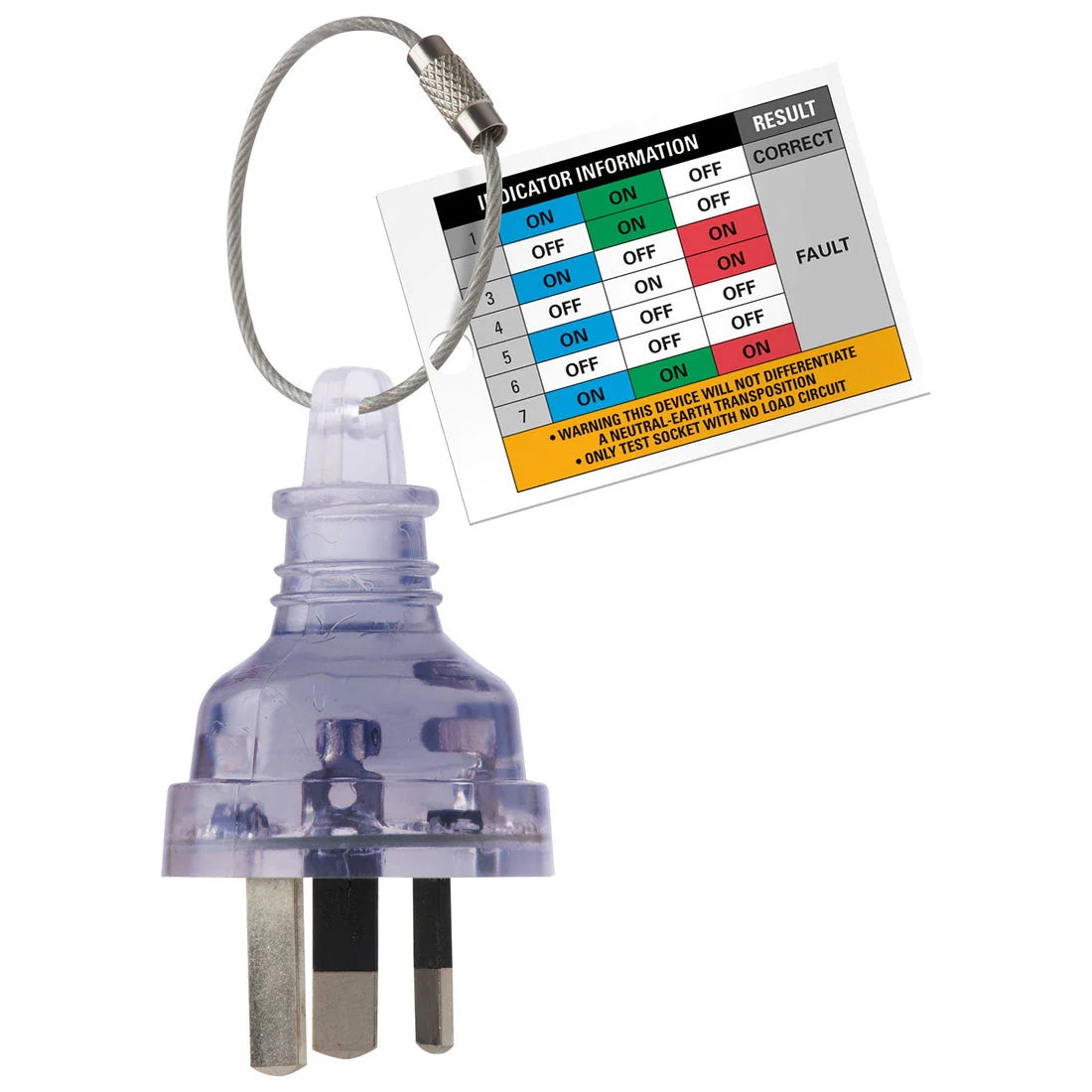 Mercator Power Outlet Tester Plug