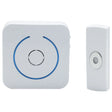 Modern wireless doorbell with clear chime sound by Mercator