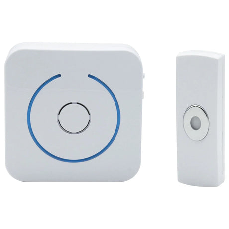 Modern wireless doorbell with clear chime sound by Mercator