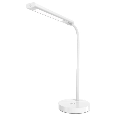 White Stylish modern wireless charging LED lamp for workspace