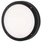Weatherproof Mercator Zion II LED bulkhead for garden or patio on white background
