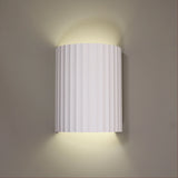 Oriel Lighting Mia Wall Sconce Plaster Finished Wall Light