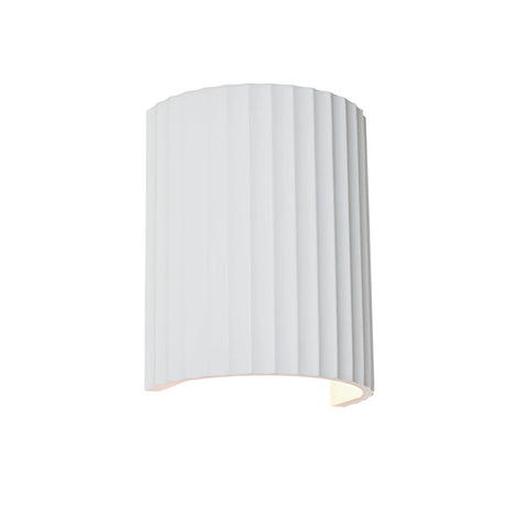 Oriel Lighting Mia Wall Sconce Plaster Finished Wall Light