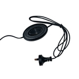 Oriel Marmo Black Arc Floor Lamp with Marble Base