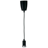 Oriel Lighting Peg 50 DIY Suspension B22 Black