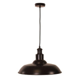 Oriel Slater Oil Rubbed Bronze Industrial Vintage Pendant