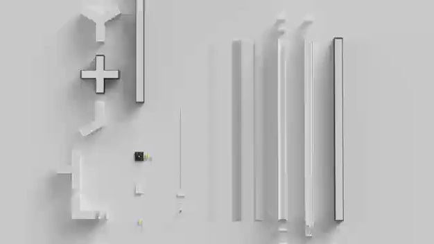 3A 40W LED Linear Pendant Light