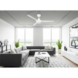 Ventair Spyda 1250mm DC Ceiling Fan With Light SPYDC1253WH-L