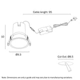 Telbix Brex 93 Downlight