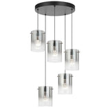 Telbix Crevil 5 Light Pendant