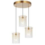 Telbix Crevil 3 Light Pendant