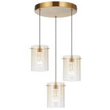 Telbix Crevil 3 Light Pendant