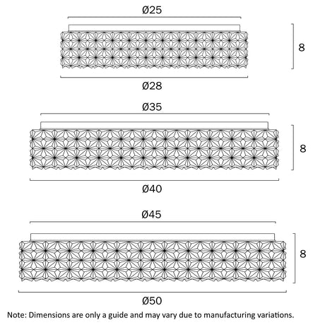 Telbix Eltz 28cm LED Oyster