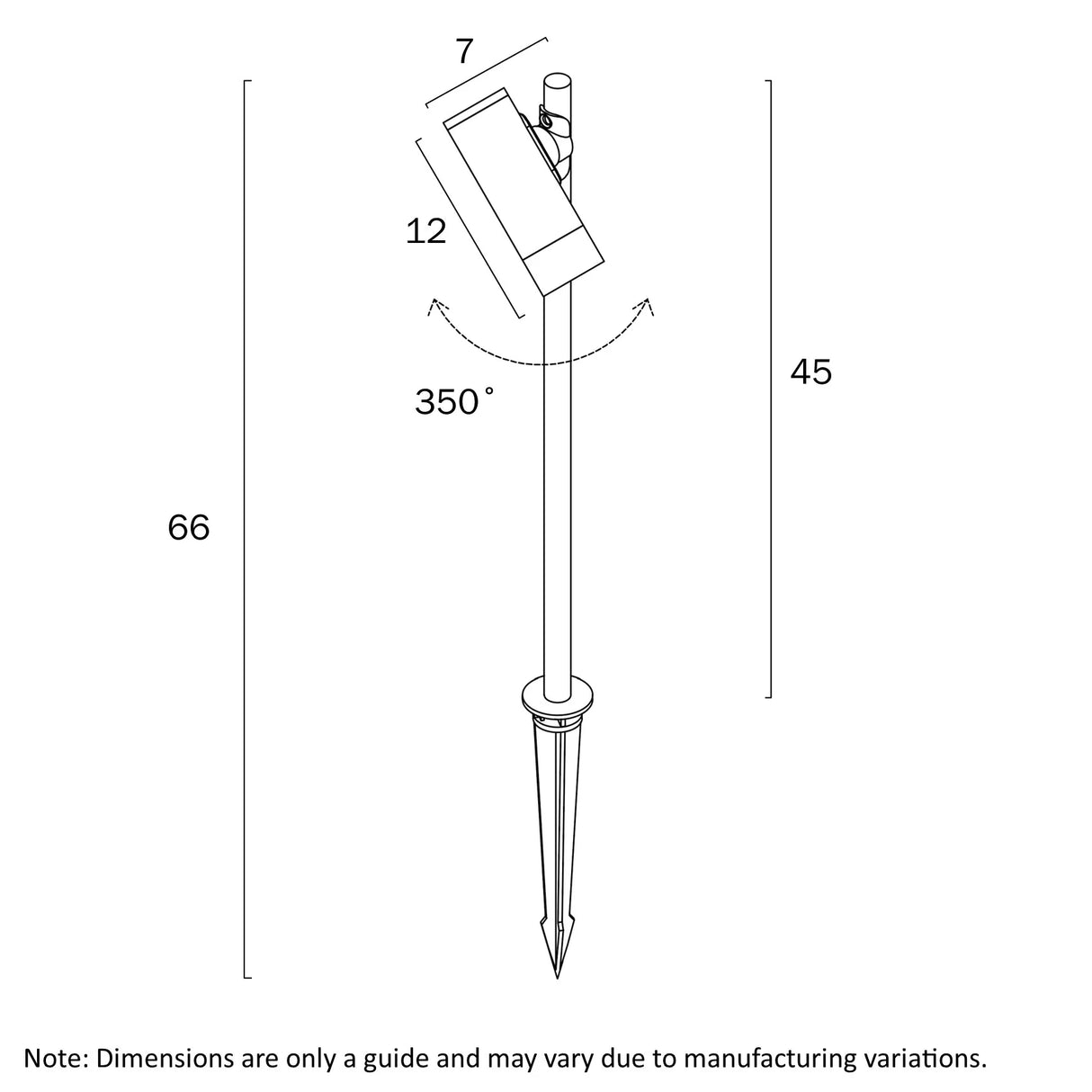 Telbix Flank Post Light