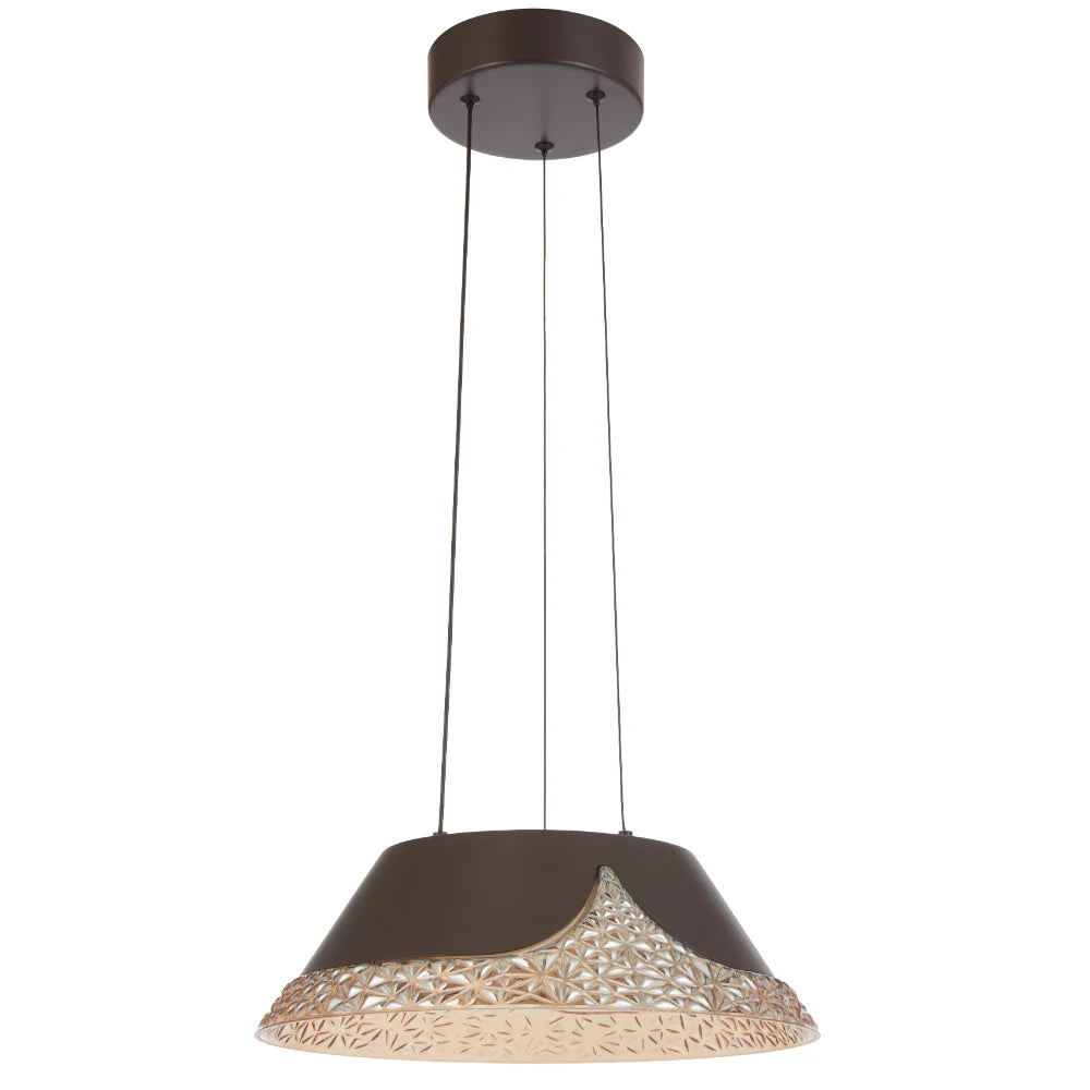 Telbix Halifax 35 Pendant Bronze/Amber