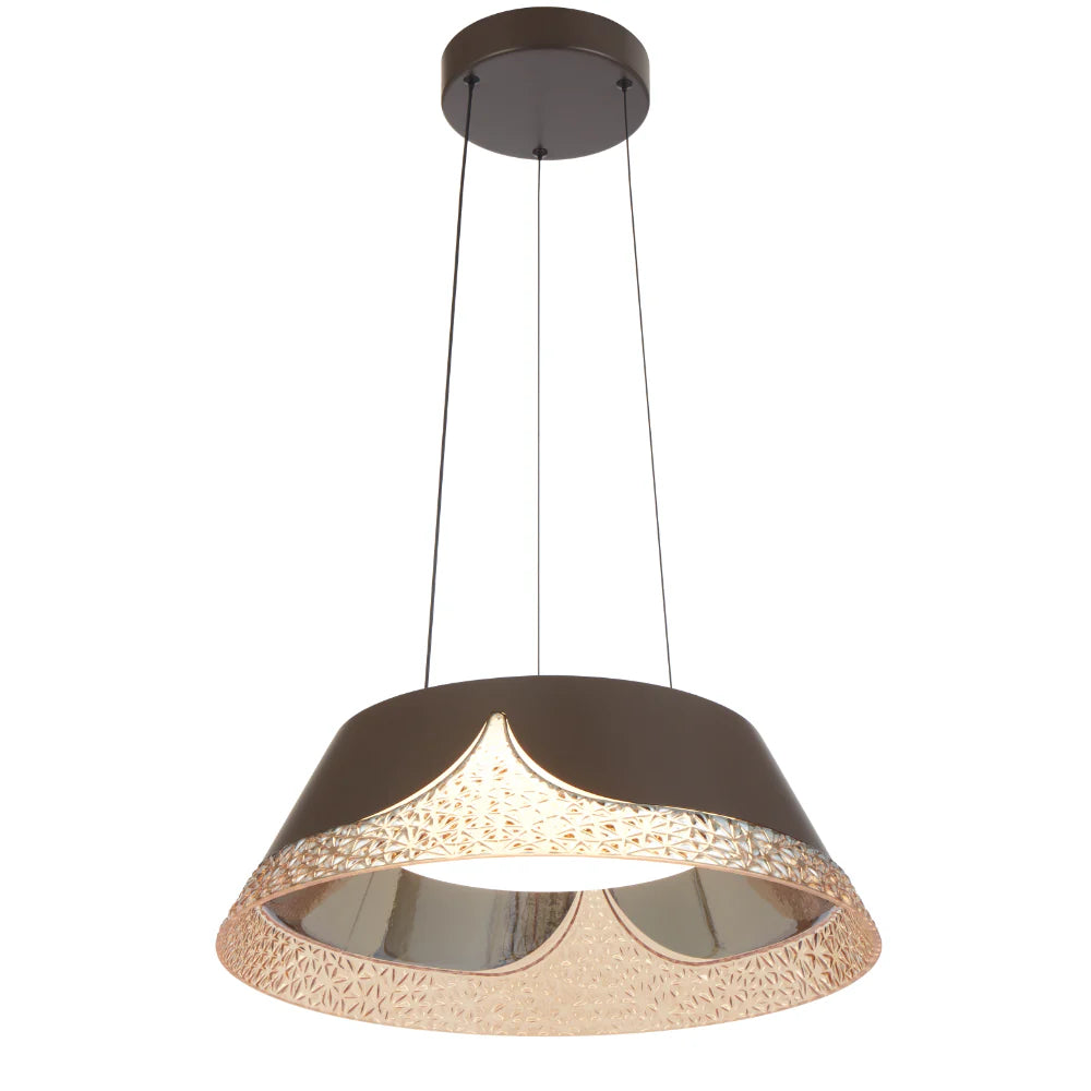 Telbix Halifax 50 Pendant Bronze/Amber