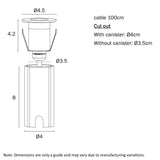 Telbix Halon 1W 24V Inground Light Antique Brass