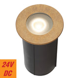 Telbix Halon 1W 24V Ingroud Light Natural Brass