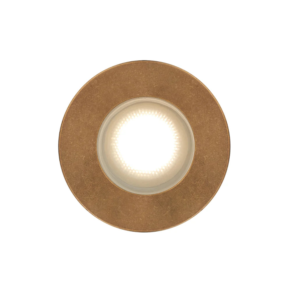 Telbix Halon 1W 24V Ingroud Light Natural Brass