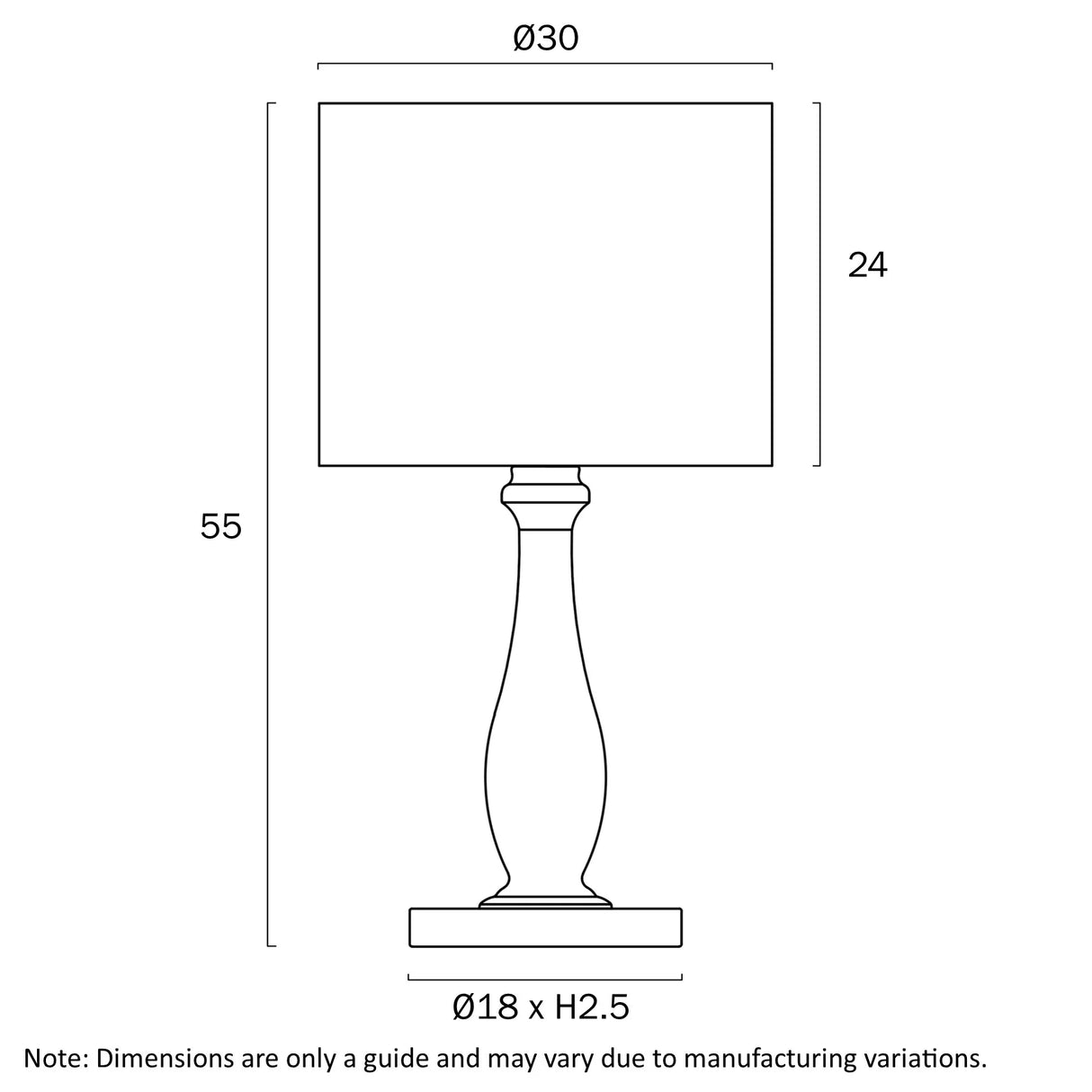 Telbix Hommer Table Lamp