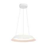 Telbix Hovin 43 Pendant in white sand-texture finish