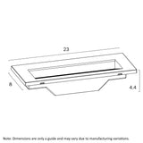 Telbix Ingar Antiglare Recess Wall Step Lamp