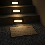 Telbix Ingar Opal Recess Wall Step Lamp