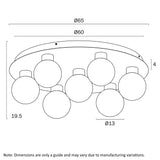 Telbix Invar 7 Light Ctc