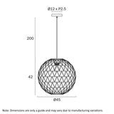 Telbix Ivalo 45 Pendant