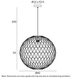 Telbix Ivalo 60 Pendant