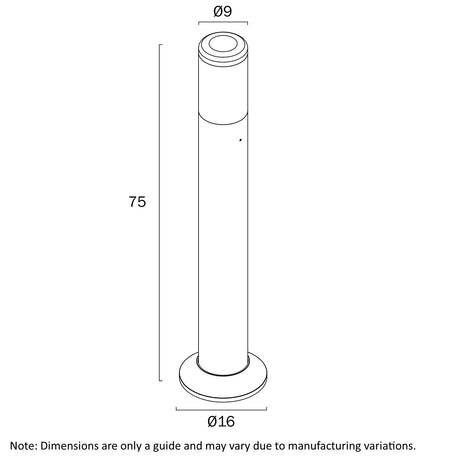Telbix Kenra Exterior E27 Bollard