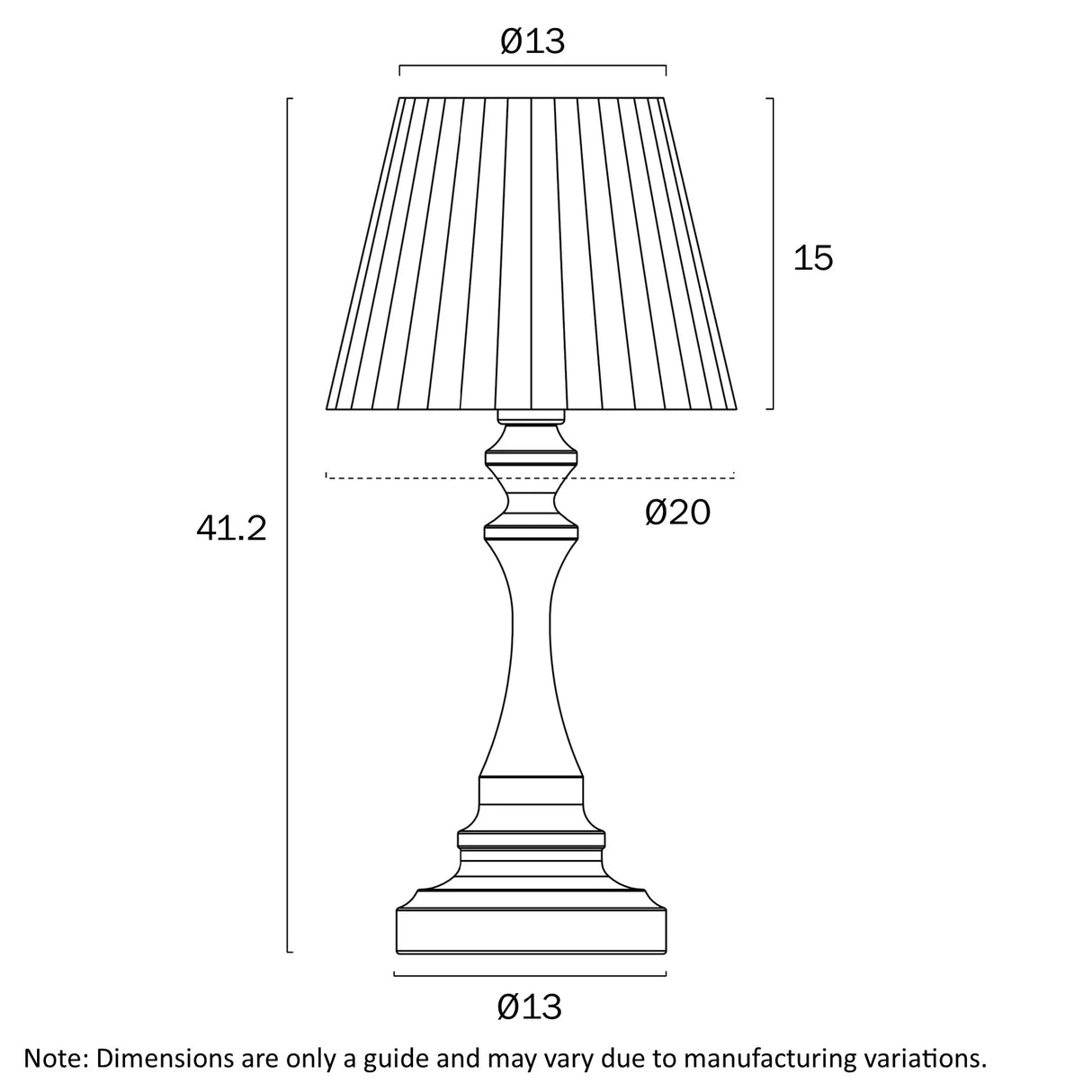 Telbix Loren Touch Table Lamp