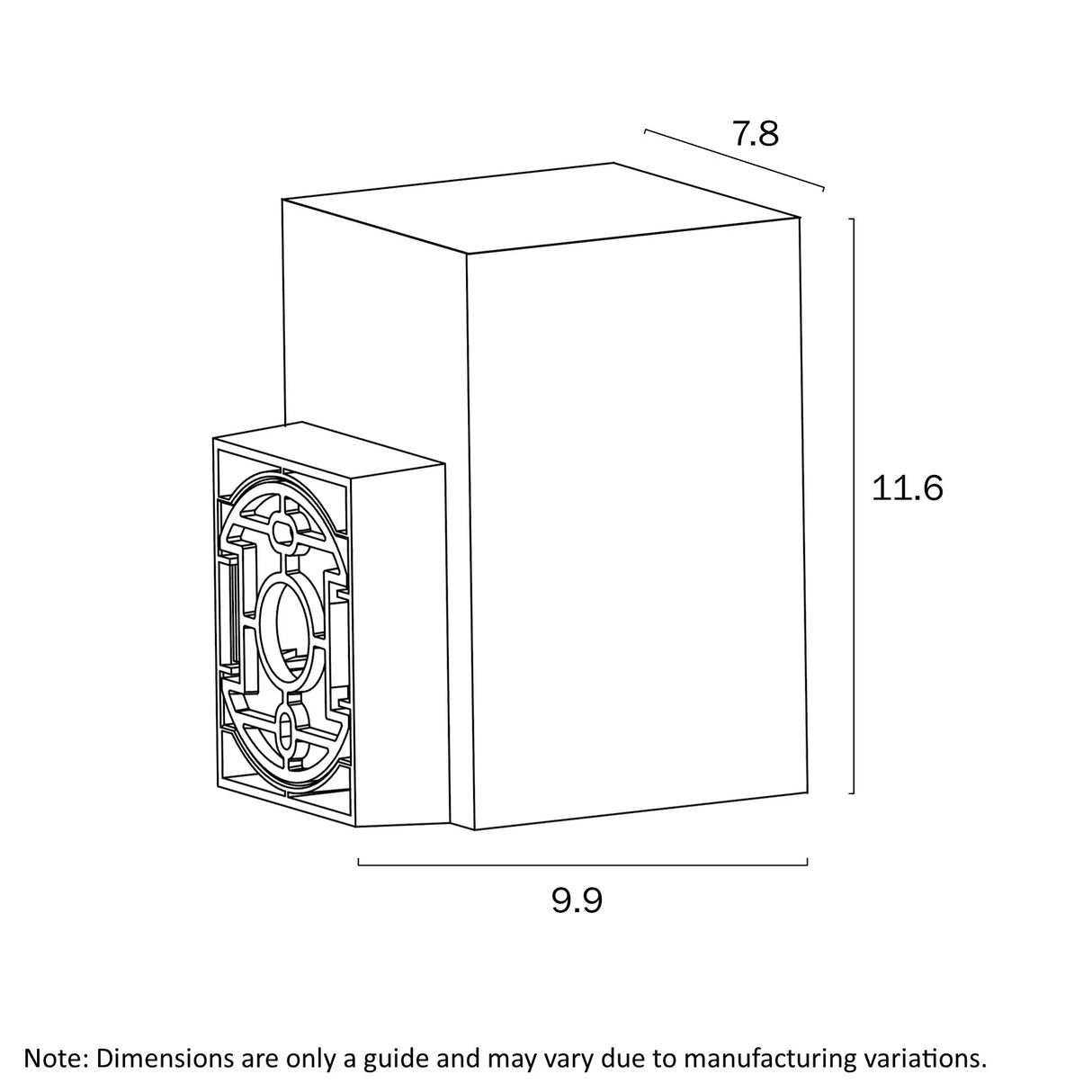 Telbix Lorsa 1 Light Wall Lamp