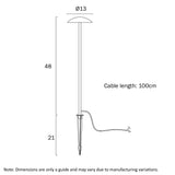 Telbix Luc Post Light