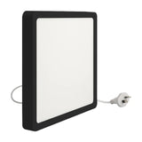 Telbix Lunos 40cm Square Oyster