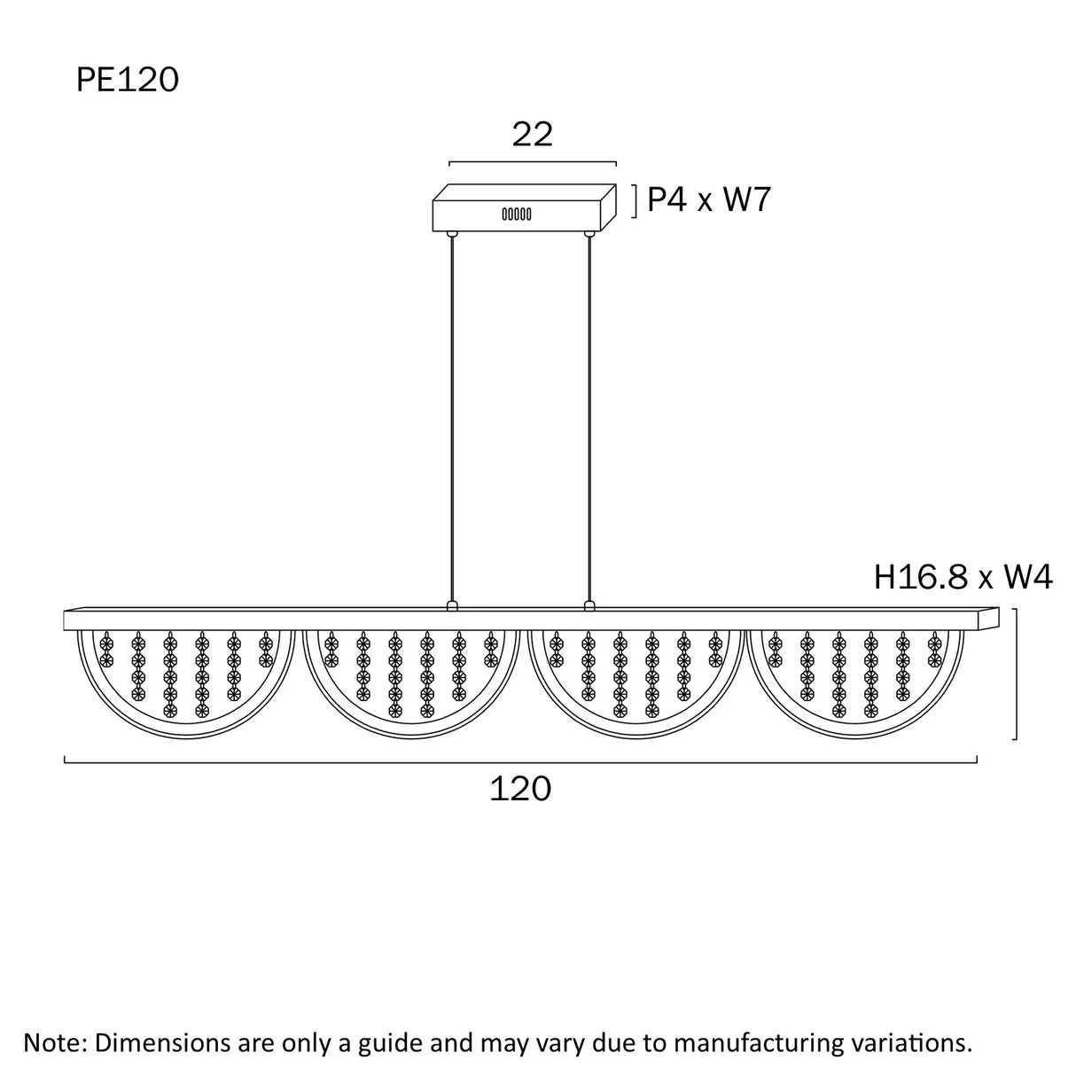 Telbix Luxia Pendant 24W LED
