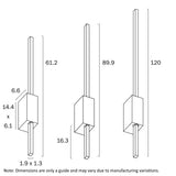 Telbix Madras 60cm Wall Light