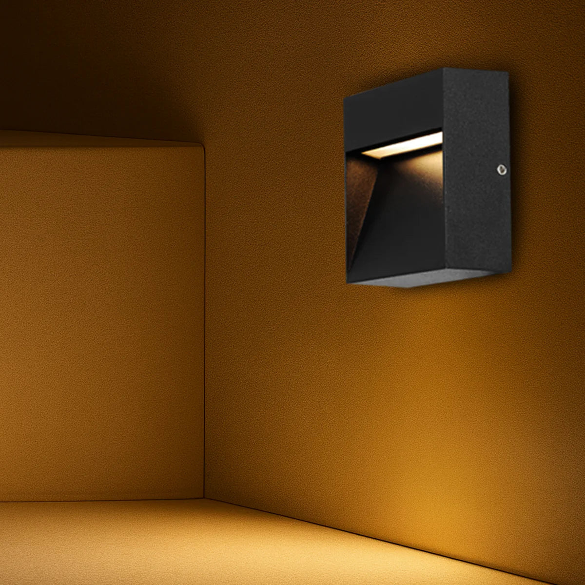 Telbix Musan Square Step Wall Light