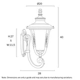 Telbix Ramiro 20 Exterior Wall Bracket